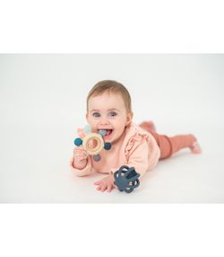 Set Mordedores Sensoriales Silicona Azul Olmitos