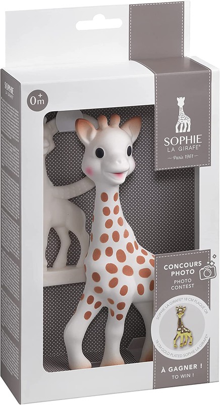 Sophie la girafe + anillo de denticion