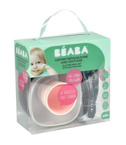 Talheres de silicone com ventosa Béaba