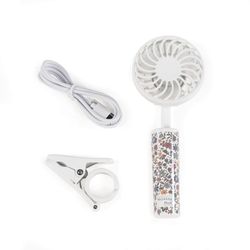 VENTILADOR COCHECITO FLOWERS