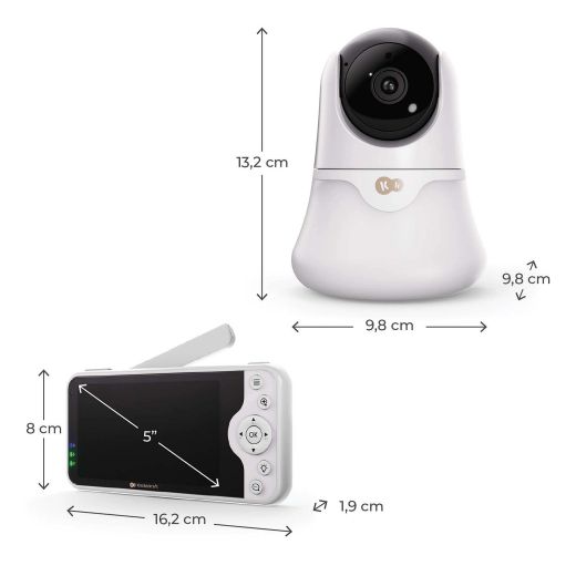 Vigilabebés Electrónico Con Cámara NITEEYE GLOW
